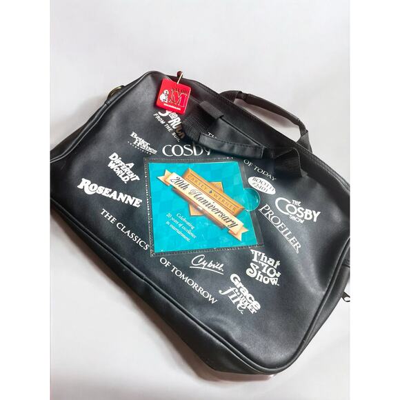 Carsey-Werner 20th Anniversary Promo TV Show Messenger Bag Vintage Style Rare